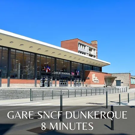 Apartament Bahia - Cocon Chaleureux - 5 Min De La Dunkierka